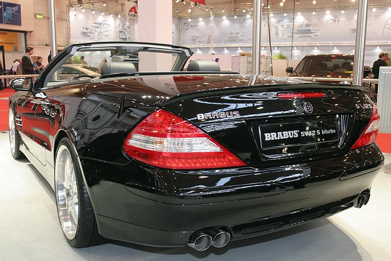 Brabus SV12 S biturbo auf Basis des Mercedes SL f�r 278.000 Euro, Essen Motor Show 2006