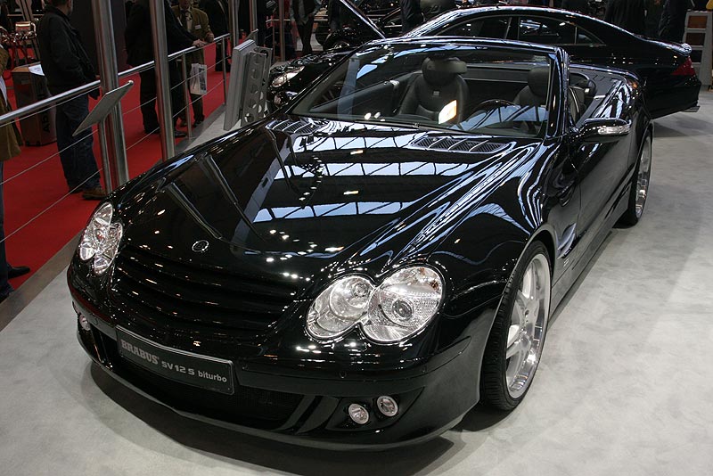 Brabus SV12 S biturbo auf Basis des Mercedes SL, Essen Motor Show 2006
