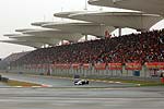Nick Heidfeld beim F1-Grand Prix in China
