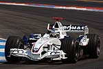 Jacques Villeneuve beim F1-Rennen am Hockenheimring