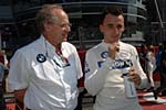 Burkhard Gschel mit Robert Kubica in Italien