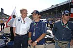 Burkhard Gschel trifft Alexander Zanardi beim Italien F1-Grand Prix