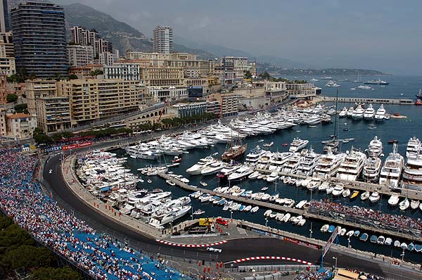 Jacques Villeneuve beim Qualifying in Monte Carlo