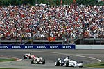 Jacques Villeneuve beim F1-Rennen in Indianapolis/USA