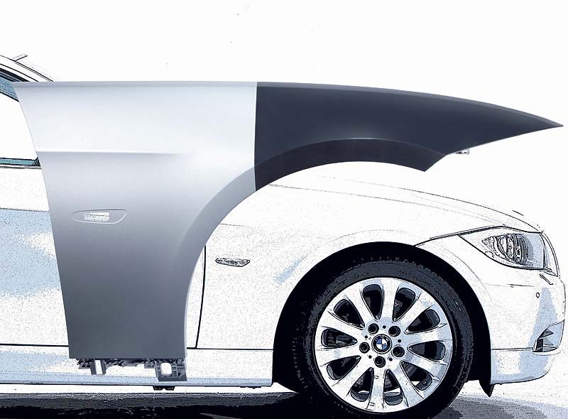 BMW 3er Coup�, Kunststoff-Seitenwand