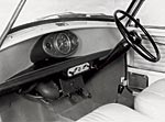 Amaturenbrett des Austin Mini 1000 Mk II, 1968