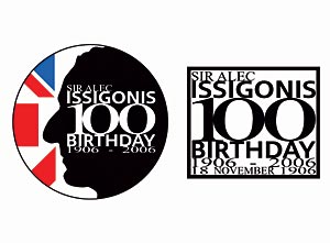 Logo zum 100. Geburtstag von Sir Alec Issigonis - entworfen vom MINI Design Team