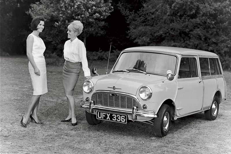 Morris Mini-Traveller Super-de-Luxe Version, ab 1962 im Programm