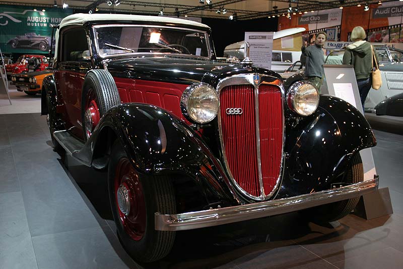 Audi Front Typ UW, Zweifenster-Sport-Cabriolet, Baujahr: 1933