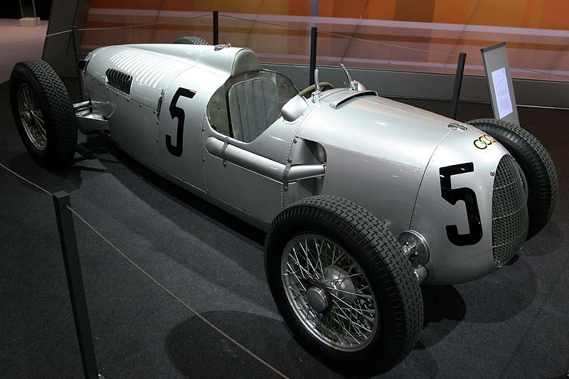 Auto Union Grand Prix Rennwagen Typ C, Monoposto-Rennwagen, Baujahr 1938 (Original-Nachbau 1998)