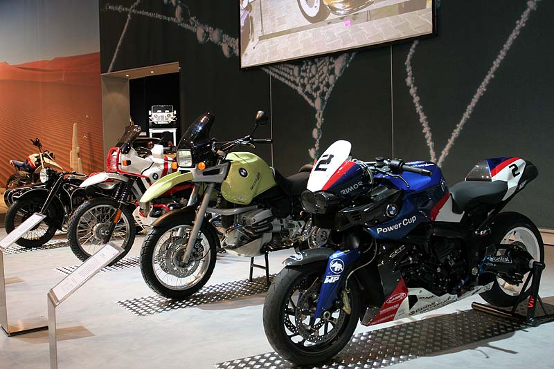BMW Motorr�der auf der Techno Classica 2006 in Essen