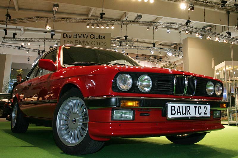 BMW 3er Baur Cabrio (Modell E30) auf der Techno Classica 2006