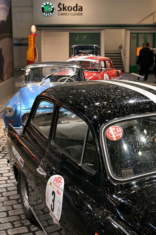 Skoda Messestand auf der Techno Classica 2006