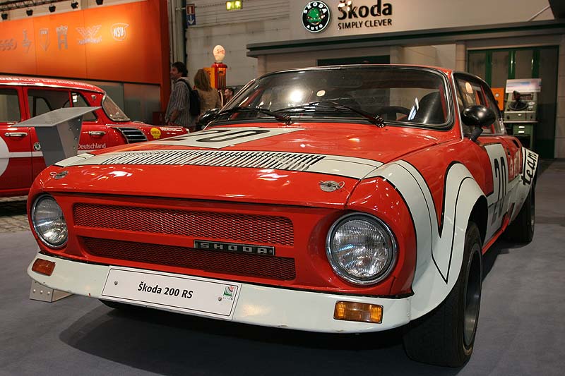 Skoda 200 RS, Bauzeit 1974, 4-Zylinder, 120 - 160 PS