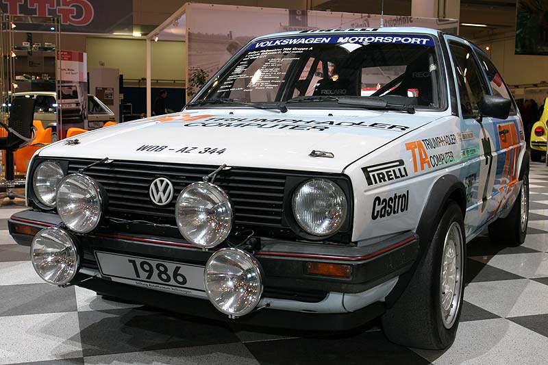 Golf GTI aus dem Jahr 1986 auf der Techno Classica 2006