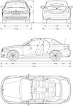 BMW 1er Cabrio (Modell E88), Innenmae geschlossen