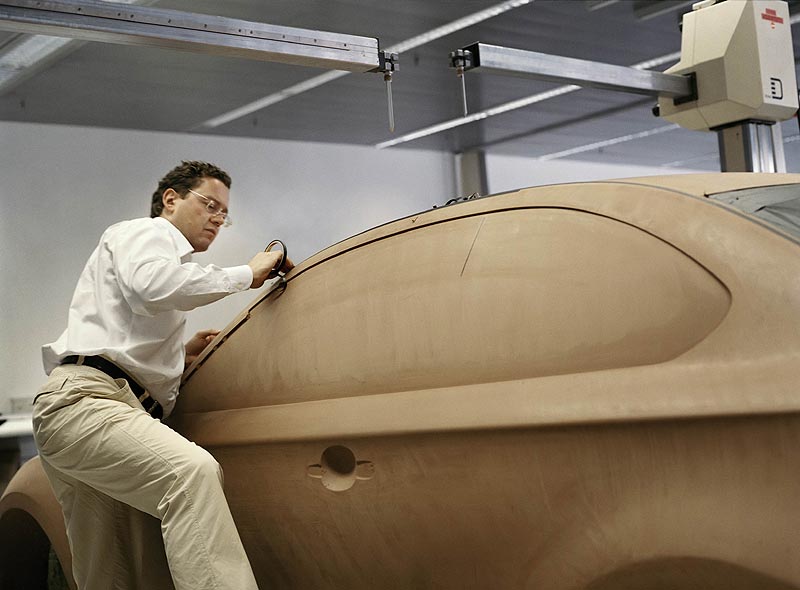 BMW 1er Coup, Arbeiten am Clay-Modell