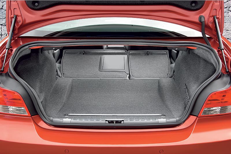 BMW 1er Coup, geteilt umklappbare Rcksitzbank