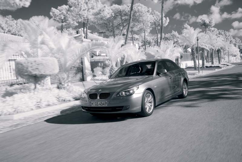 BMW 530i (Modell E60, Facelift) on location