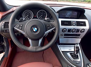 BMW 6er Coupé, Cockpit