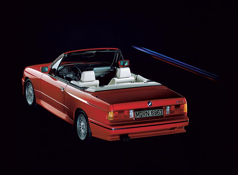 BMW M3, Modell E30, Cabrio, 1988