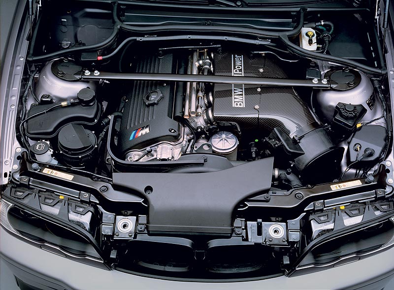 BMW M3 CSL, Modell E46, Motor (360 PS), 2003
