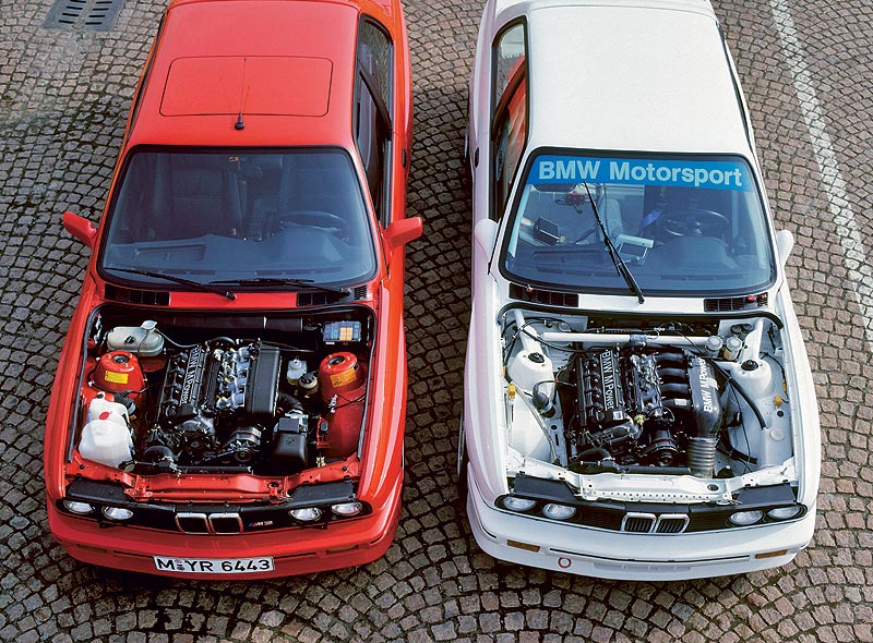 BMW M3 (Modell E30), Straen- und Rennversion