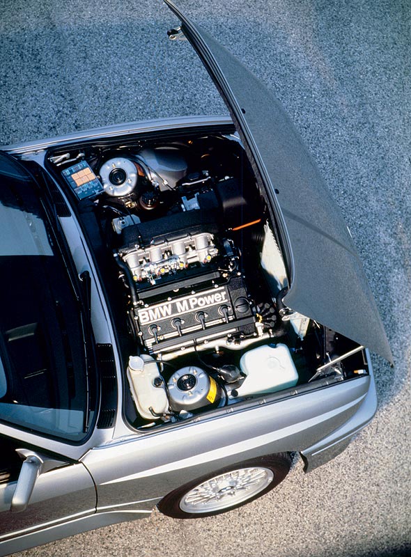 BMW M3, Modell E30, Motor, 200 PS, 1987