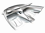 BMW Concept CS - Designskizze Interieur