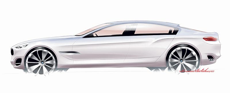 BMW Concept CS - Designskizze