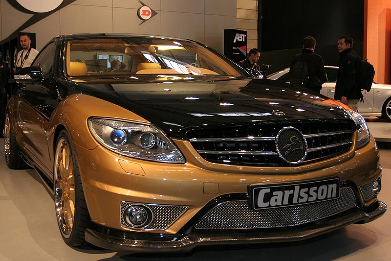 Carlsson Aigner CK65 RS �Eau Rouge� Gold, mit RS Frontspoilerlippe in Echtkarbon