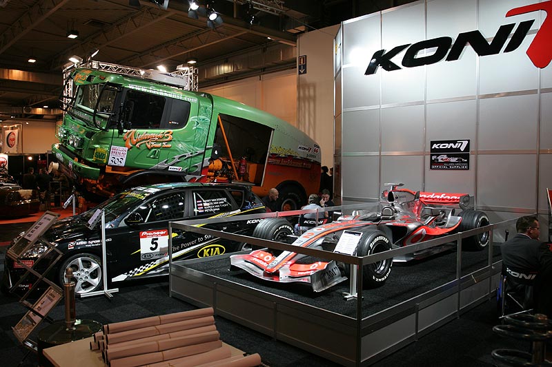Firma Koni auf der Essen Motor Show 2007