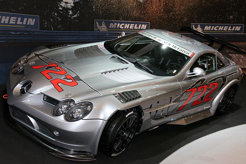 McLaren SLR mit Michelin Reifen, Essen Motor Show 2007