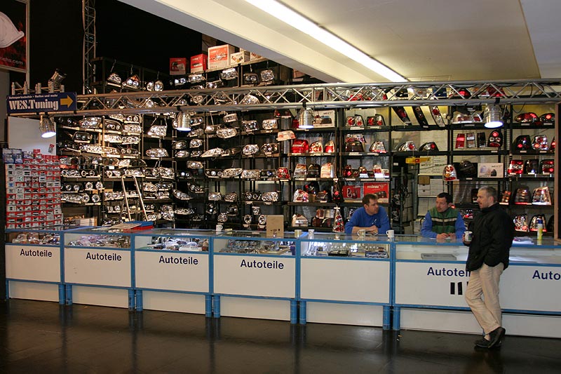 Autoteile-Verkauf von WES.Tuning, Essen Motor Show 2007