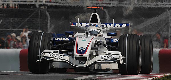 Nick Heidfeld beim F1-Qualifying in Montreal, Kanada
