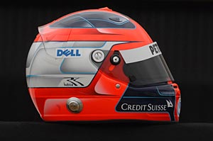 Helm von Robert Kubica