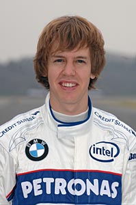 Sebastian Vettel, ehemals BMW Sauber F1 Testfahrer, bestritt in Indianapolis 2007 sein erstes F1-Rennen - fr das damalige BMW Sauber F1 Team