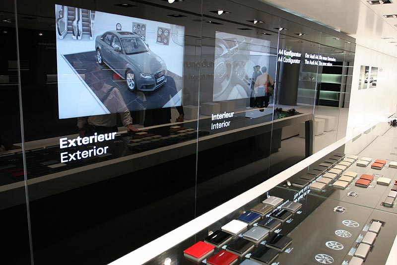 udi A4, Konfigurator, IAA 2007