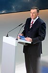 Dr. Norbert Reithofer bei der BMW-Pressekonferenz auf der IAA 2007