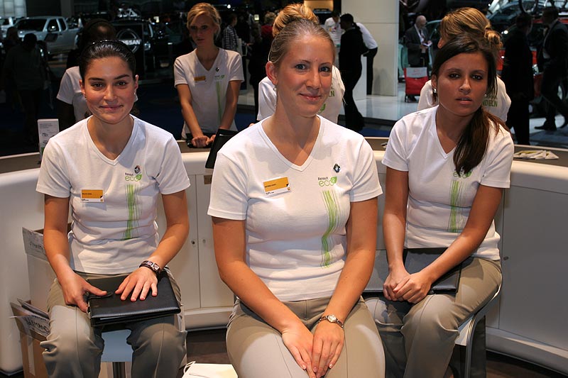 auf dem Stand von Renault