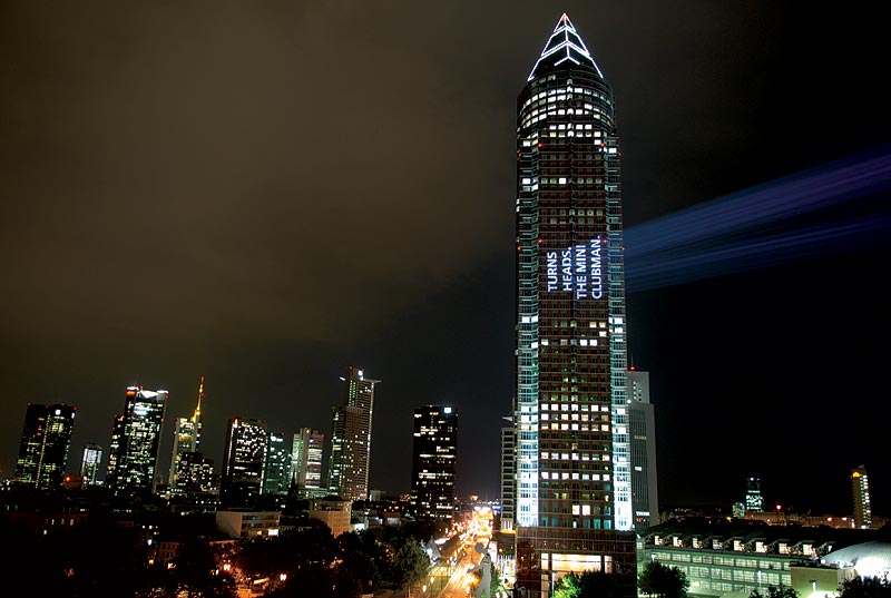 MINI Messeturm FFM- Turn heads