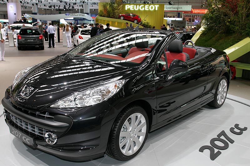 Peugeot 207 cc auf der IAA 2007