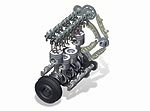 BMW 4-Zylinder-Dieselmotor mit Aluminium Kurbelgehuse und Common Rail Einspritzung 3. Generation