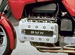 Vierzylinder Reihenmotor in der BMW 100, 1983