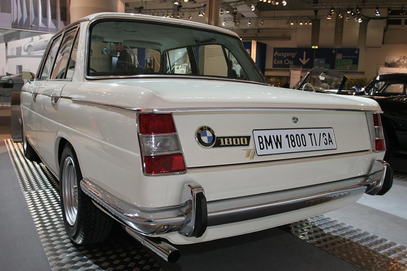 BMW 1800 TI/SA, 4-Zyl.-Reihenmotor, 1.773 cccm, 130 PS, 1.050 kg, 186 km/h