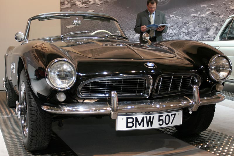 BMW 507, Stckzahl: 251, ehem. Neupreis: 26.500 DM, 1.220 kg, 190-220 km/h