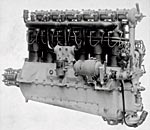 Flugmotor BMW IIIa, erster BMW Motor, 1917