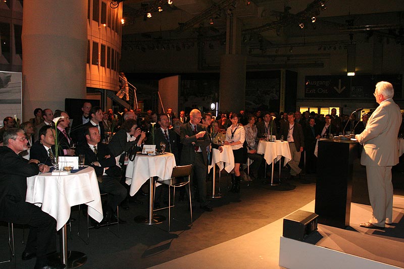 Holger Lapp sprach als Noch-Leiter der Mobilen Tradition zu den VIP-Gsten