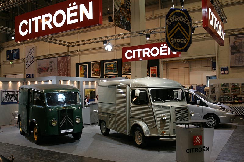 Citren prsentierte auf seinem Messe-Stand Nutzfahrzeuge