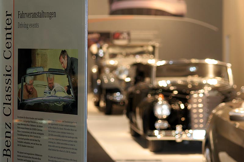 Mercedes Messestand auf der Techno Classica 2007